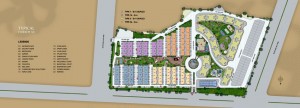 MANGALAM-AANANDA-LAYOUT-PLAN | Image © GPM Architects & Planners